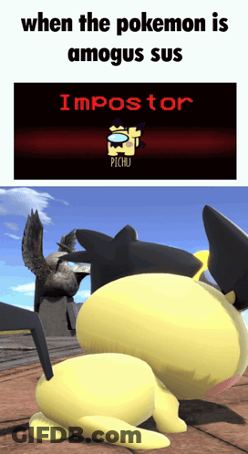 Pokemon Sus Impostor GIF