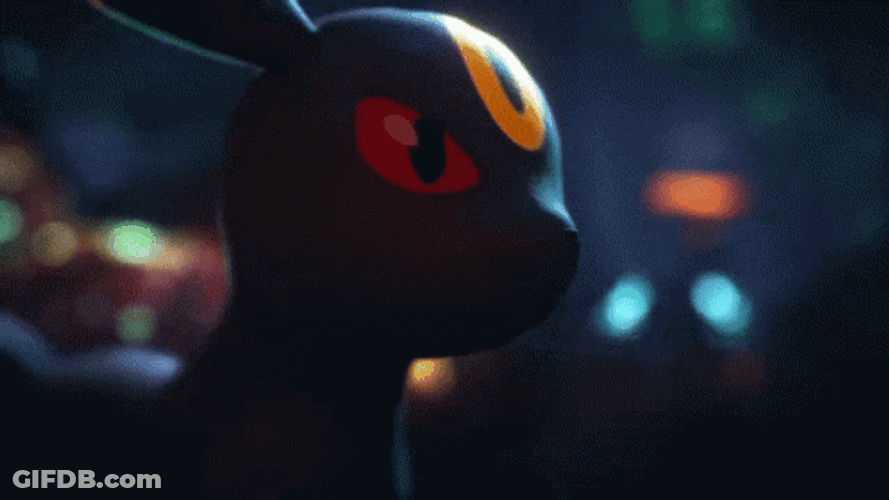 Pokemon Umbreon Night Life Vibe GIF