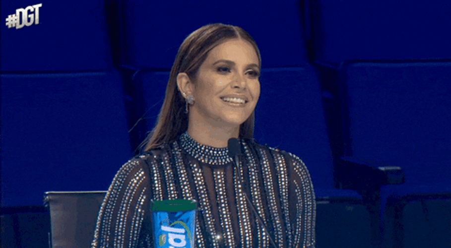 Poker Face Dominicana's Got Talent Judge GIF