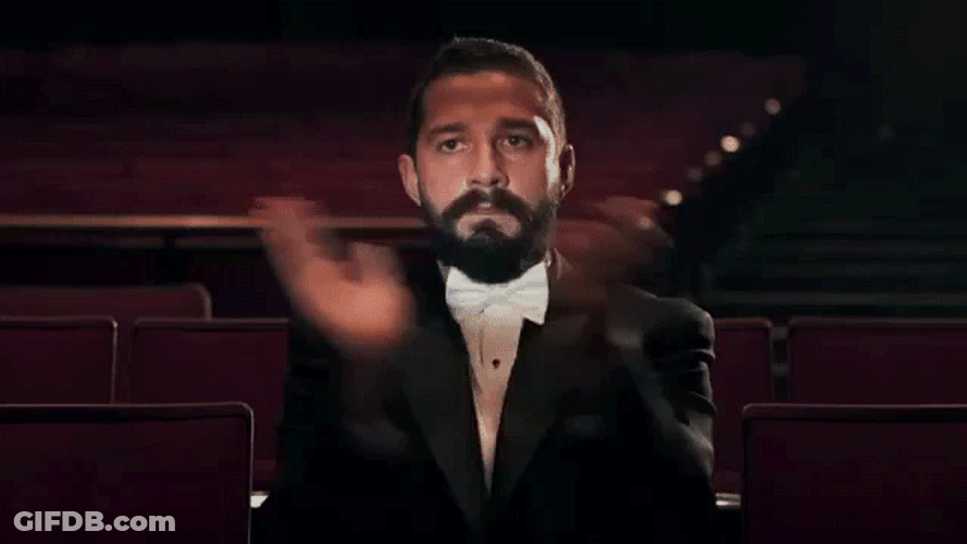 Poker Face Drake Clapping GIF