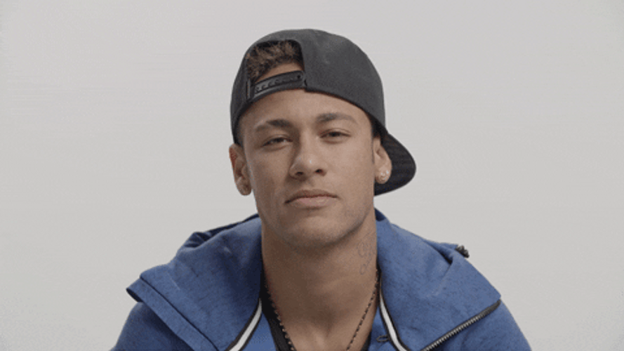 Poker Face Neymar Jr GIF