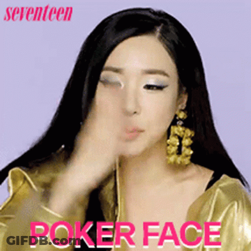 Poker Face Tiffany Young GIF