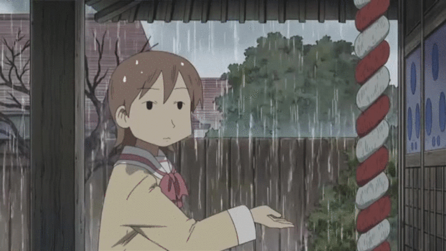 Poker Face Yūko Aioi Nichijou GIF
