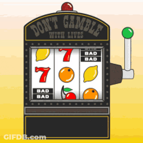 Pokies Slot Machine Don't Gamble Las Vegas GIF