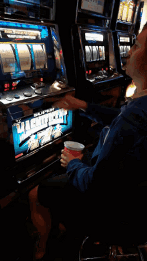 Pokies Slot Machine Game Winner GIF