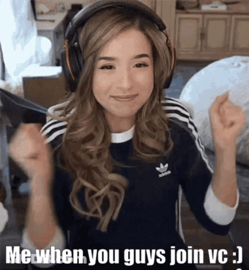 Pokimane Excited Happy Reaction GIF