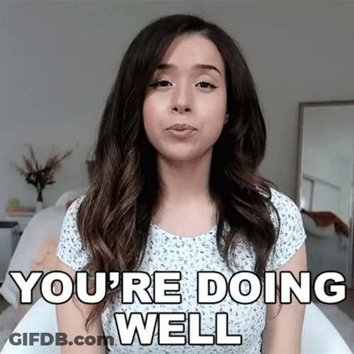 Pokimane You're Doing Well GIF