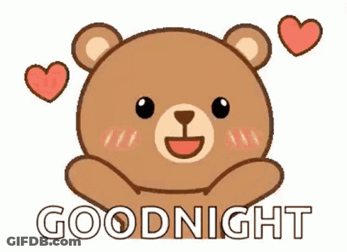 Polar Bears Hugging Good Night I Love You Be Safe GIF