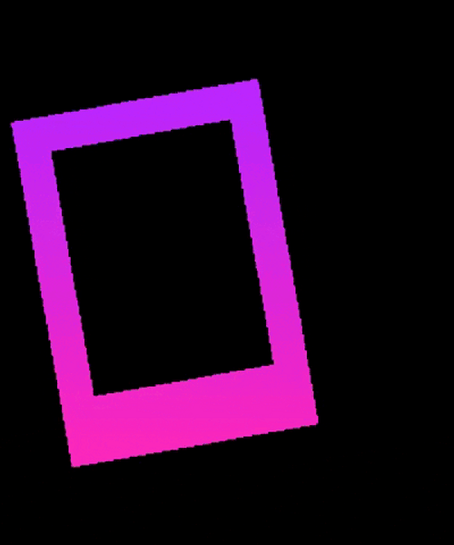 Polaroid Frame Stickers GIF
