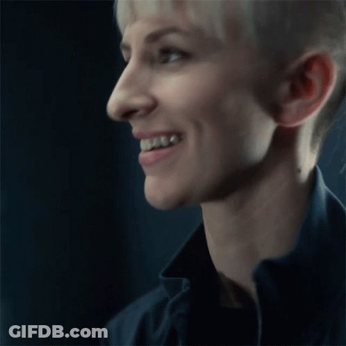 Polaroid Girl Named Nine GIF