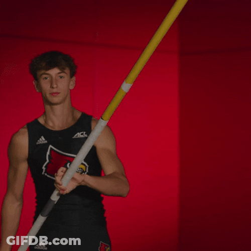 Pole College Vault GIF
