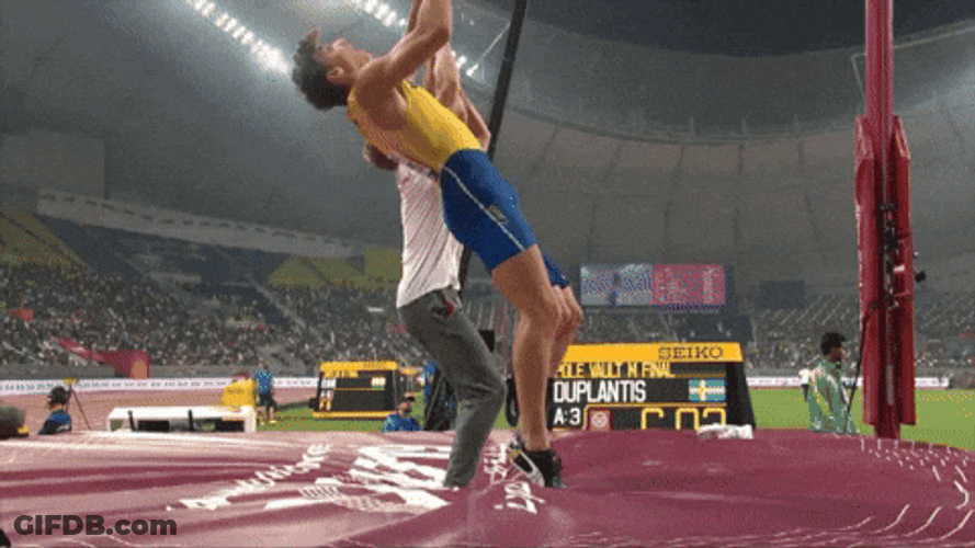 Pole Vault Cut Video GIF