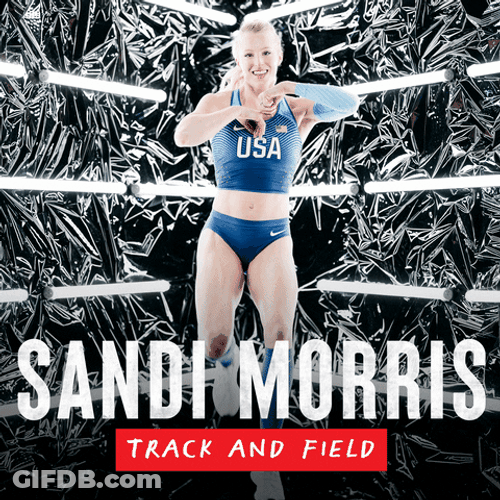 Pole Vault Sandi Morris GIF