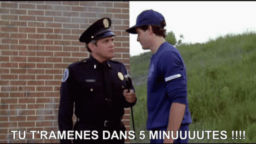 Police Academy Cadet Carey Mahoney GIF