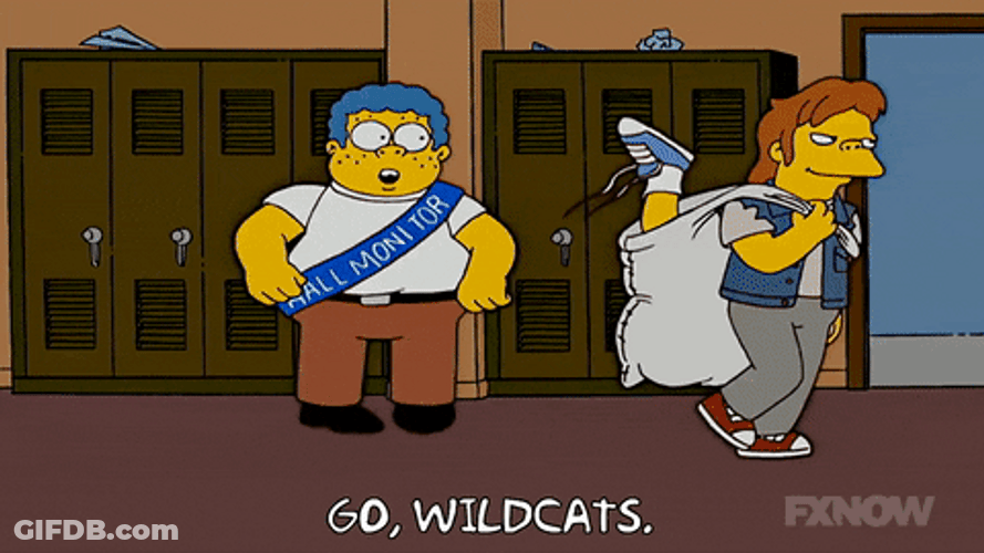 Police Academy Go Wildcats GIF