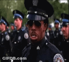 Police Academy Steve Guttenberg GIF