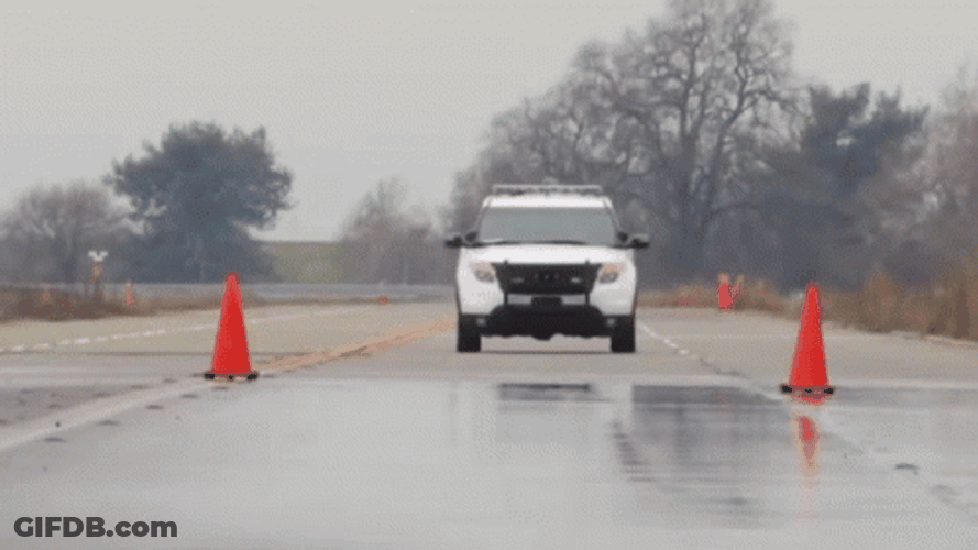 Police Car GIF