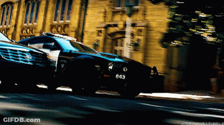 Police Car GIF