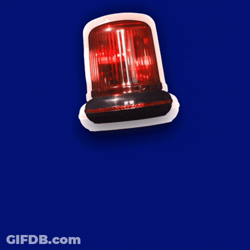 Police Car Lights Siren GIF