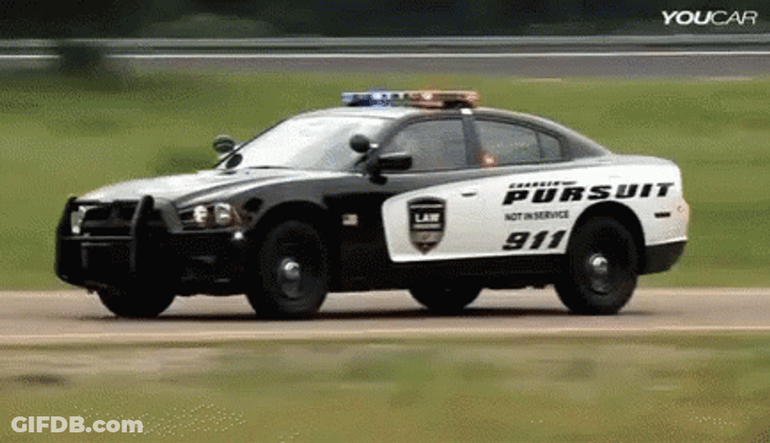 Police Car GIF