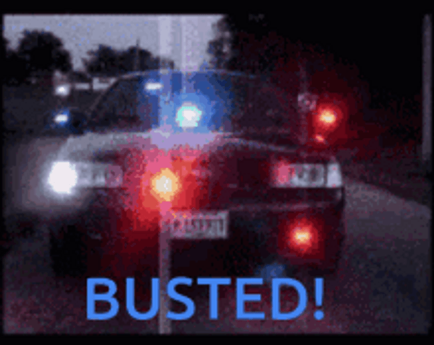 Police Car Siren Lights GIF