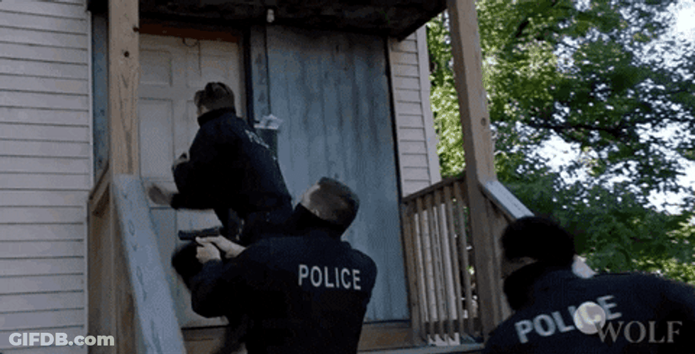 Police Investigates Dick Wolf Series GIF