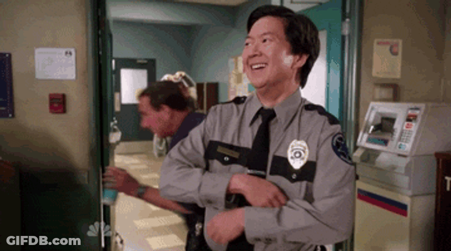 Police Laughing Muahahaha GIF