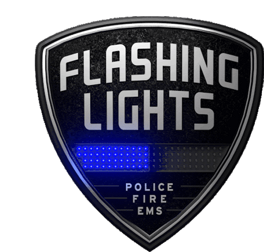 Police Lights Badge Flashing Lights Police FIre EMS GIF