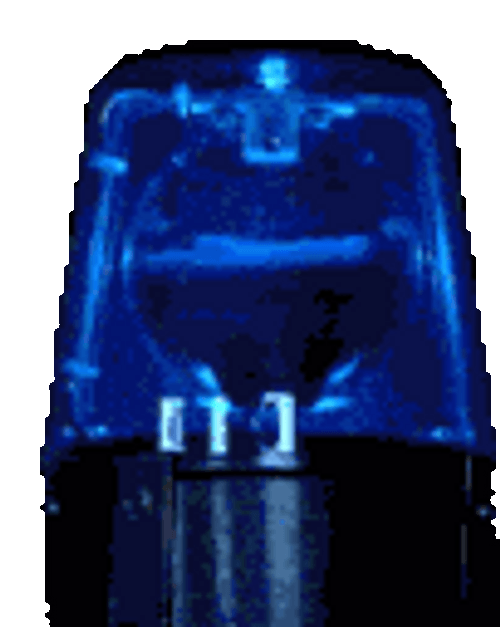 Police Lights Blue Flashing Cops GIF