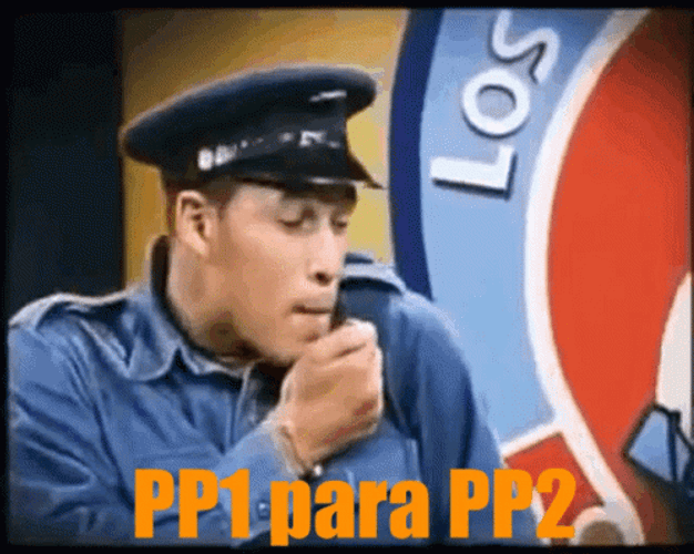 Police Man Calls On Radio GIF