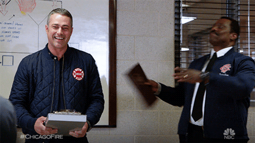 Police Man Having Fun Work Bestie GIF