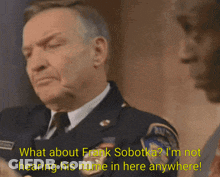Police Man Says What About Frank Sobotka Not Hearing His Name GIF