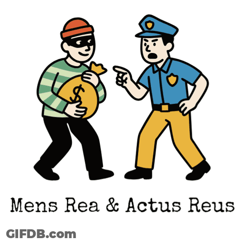 Police Officer And Thief Guilty Mind Guilty Act Crime GIF