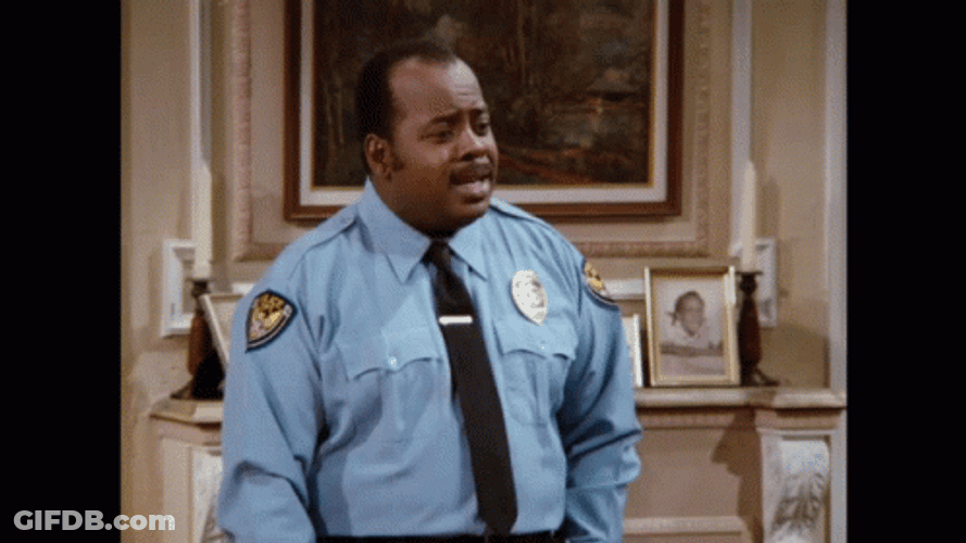 Police Officer Frustration GIF