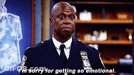 Police Officer Saying I'm Sorry For Getting So Emotional GIF