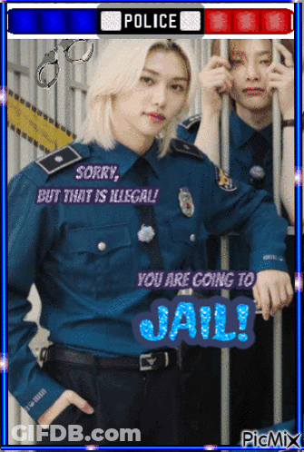Police Officer Saying Sorry That Is Illegal GIF
