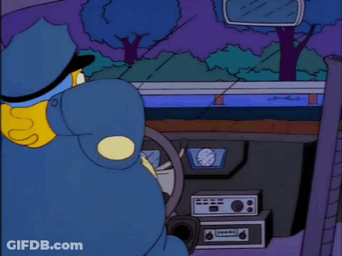 Police Officer Talking To Driver GIF