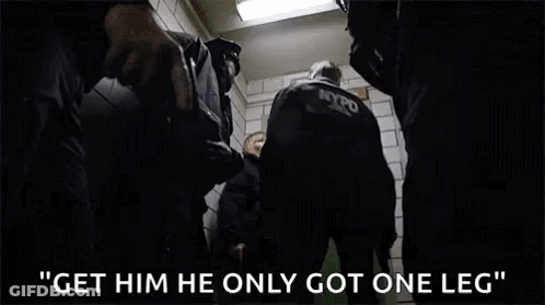 Police Officers Talking To Man GIF