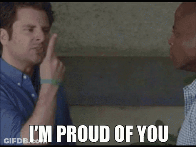 Police Partners Proud Of Each Other GIF