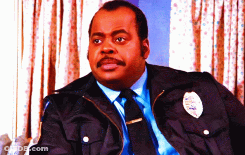 Police Uniform With LAPD Badge GIF