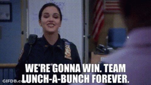 Police Woman Smiling Talking To Man GIF