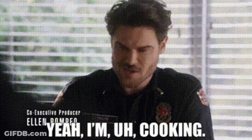 Policeman Talking To Woman By Window GIF