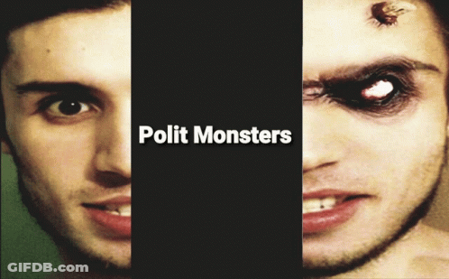 Polit Monsters Man With Bug On Forehead GIF