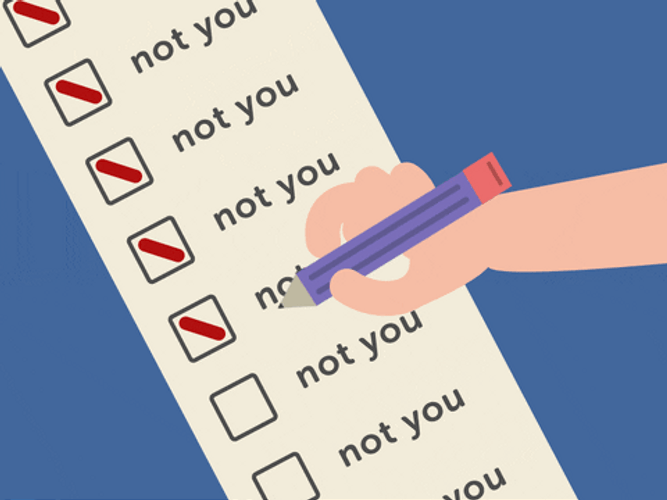 Politics Ballot Voting Loop GIF