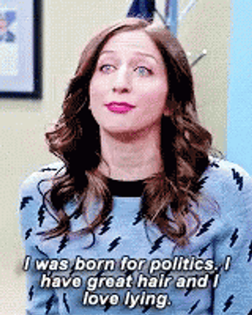 Politics Gina Brooklyn Nine-Nine GIF