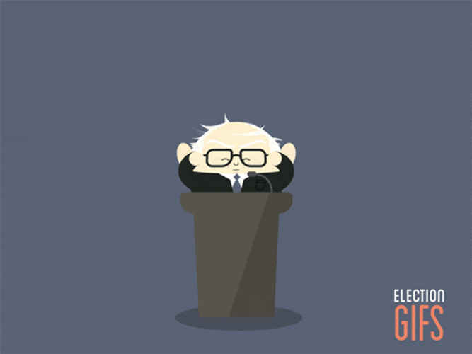 Politics Hillary Clinton Bernie Sanders GIF