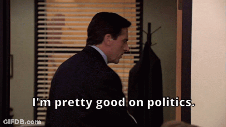 Politics The Office Michael Scott GIF