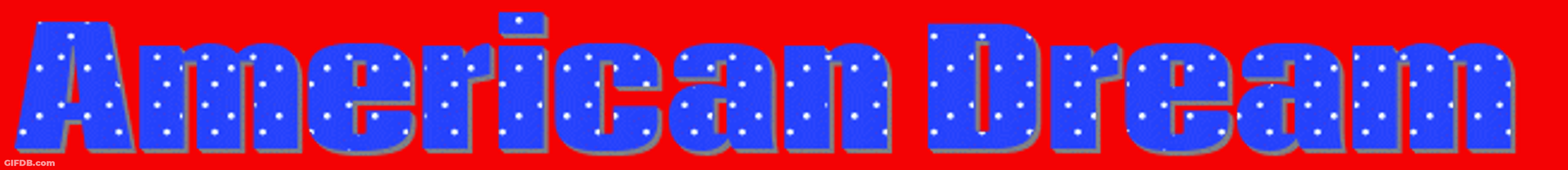 Polka Dot American Dream GIF