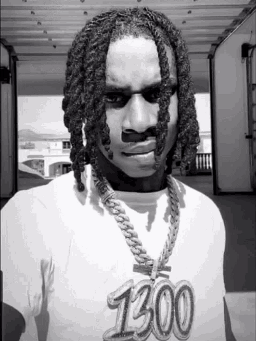 Polo G Black & White GIF