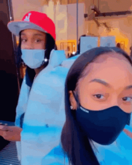 Polo G Flexing Jacket GIF